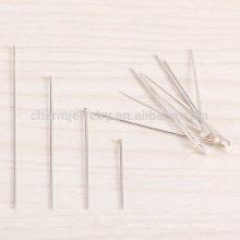 sef026 100pc/lot 4/5/3/2CM Sterling Silver T-pin flat scalp acupuncture Mushroom needle Umbrella needles bracelet diy accessorie